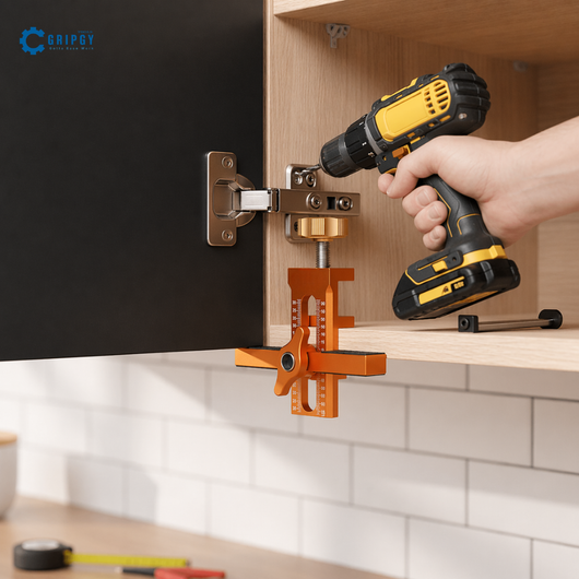 Gripgy™ Cabinet Door Mounting Jig Tool