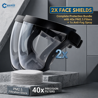 Gripgy™ Anti-Dust & Fog-Free Face Shield