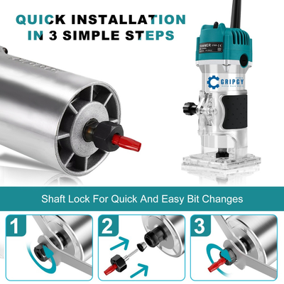 Gripgy™ Palm Router