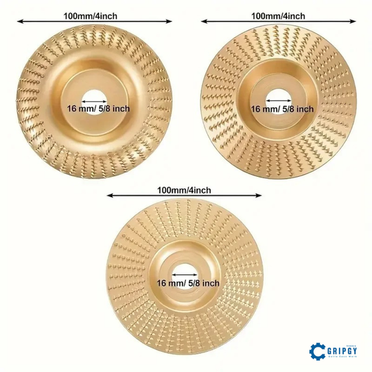 Gripgy™ Wood Grinding Disc Set 3PCS