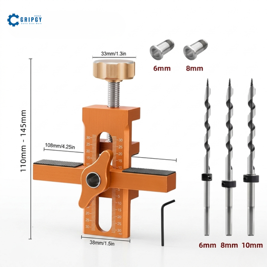 Gripgy™ Cabinet Door Mounting Jig Tool