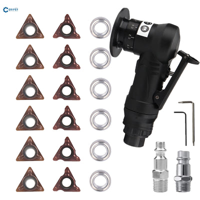 Gripgy™ Pneumatic Chamfering Tool — Clean 45° Bevels in 3 Seconds