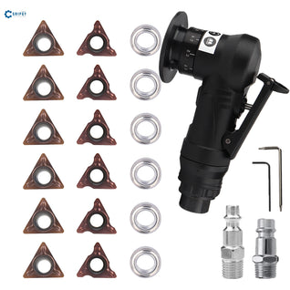 Gripgy™ Pneumatic Chamfering Tool — Clean 45° Bevels in 3 Seconds